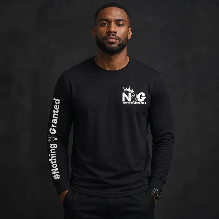 Nothing 4 Granted Black Long Sleeve
